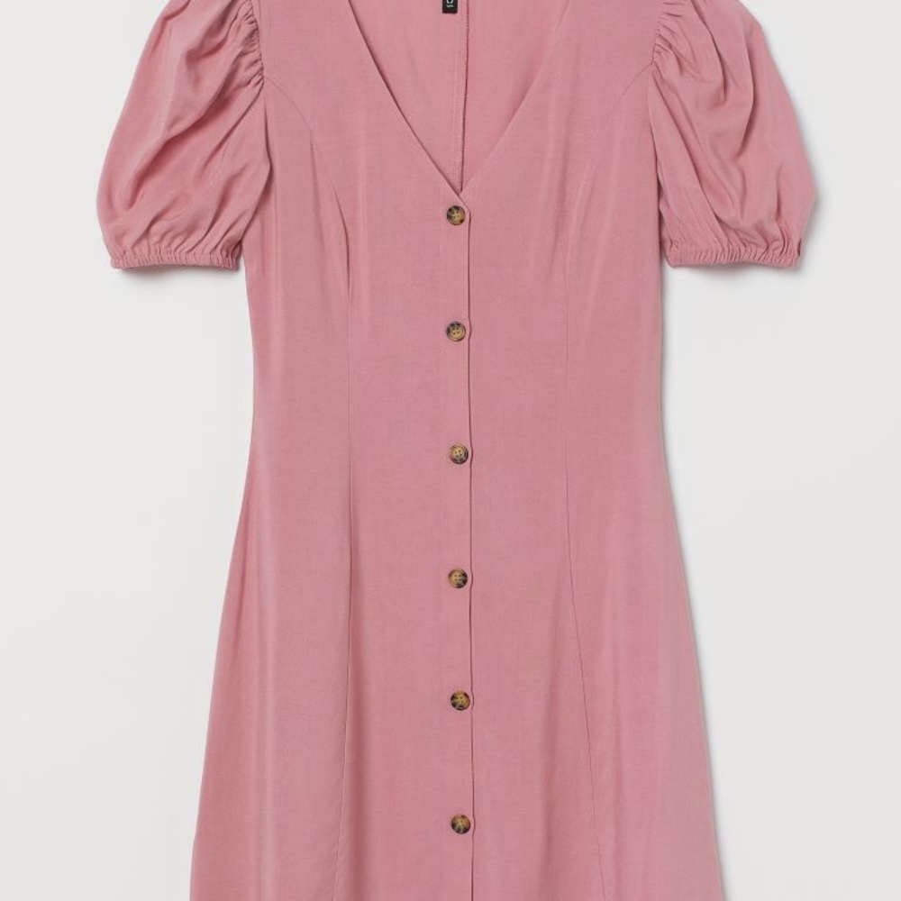 Dusky Pink Short Dress - Picture 6 of 6